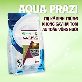 SỔ NỘI NGOẠI KÝ SINH TRÙNG CHO TÔM CÁ AQUA PRAZI Gói 100g