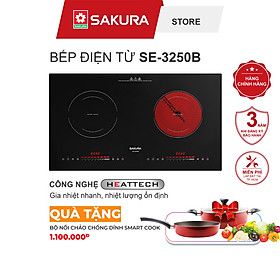 Mua Bếp Điện Từ SAKURA SE-3250B Công Nghệ HEATTECH Hàng Chính Hãng