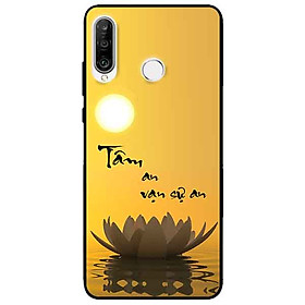 Ốp lưng in cho Huawei P30 Lite Mẫu Tâm An