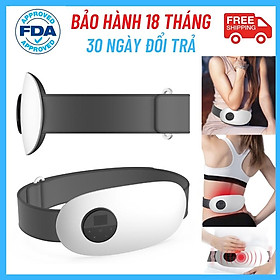 Đai hỗ trợ giảm béo, Giảm Đau Lưng Nam, Giảm Đau Kinh Nguyệt, Sưởi Ấm Bụng, Massage, SUPER BELT 3D[30 NGÀY 1 ĐỔI 1] Công Nghệ Rung, Nóng Và Xung Điện EMS