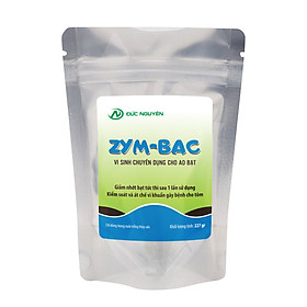Men vi sinh chuyên dụng cho ao lót bạt, hồ xi măng ZYM-BAC nuôi cá, tôm