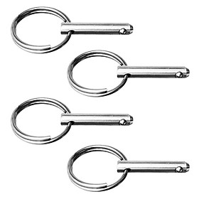 4 x Bimini Top Quick Release Pins  Marine 316 Stainless Steel