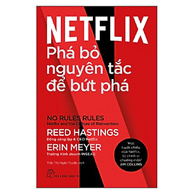 Hình ảnh sách Netflix - Phá Bỏ Nguyên Tắc Để Bứt Phá