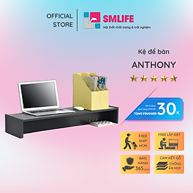 Giá sách để bàn làm việc nhỏ gọn SMLIFE Anthony