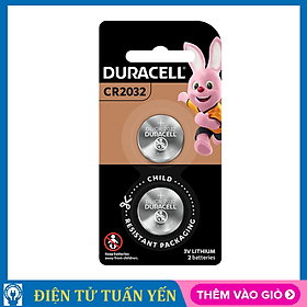  Pin DURACELL CR2032 - Vỉ 2 Viên - Tuấn Yến