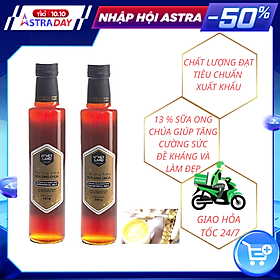 MẬT ONG RỪNG SỮA ONG CHÚA 380G/CHAI -  BỘ 2 CHAI