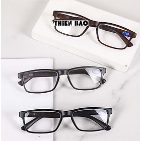 Kính lão thị , viễn thị loại cao cấp Đen Nhám cực đẹp, tròng chuẩn độ NAM NỮ Nhật bản loại I KVD034 hàng đẹp TR90