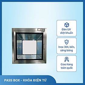 Static Pass Box - Khóa điện tử | Kích thước trong 600x600x600