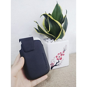 Bao Da Đeo Lưng Cho Máy Blackberry Bold 9900/9930 Màu Đen - Hàng Nhập Khẩu