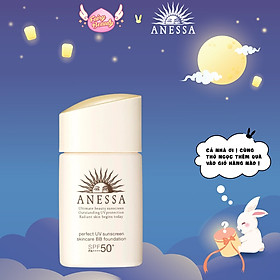 [ANESSA] Kem Nền Trang Điểm BB Chống Nắng Dưỡng Hoàn Hảo SPF50+ PA++++ Perfect UV Sunscreen Skincare BB Foundation 25ml