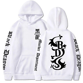 Mẫu áo Hoodie in hình Tokyo Manji Revengers Black Dragon độc đẹp giá siêu rẻ