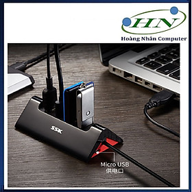 Hub Chia Cổng USB 3.0 Từ 1 Ra 4 SSK SHU835