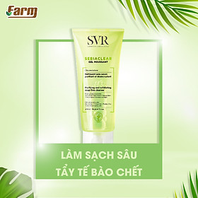 Gel Rửa Mặt Tạo Bọt Cho Da Dầu Mụn Sebiaclear Gel Moussant 55 ml