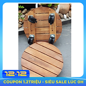 Đế để chậu cây có bánh xe
