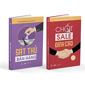 Download sách Bộ sách Bán Hàng Đỉnh Cao: gồm sách Sát Thủ Bán Hàng và sách Chốt Sale Đỉnh Cao tặng kèm các khoá học và bộ tài liệu hỗ trợ giúp bùng nổ doanh số kinh doanh truyền thống và online