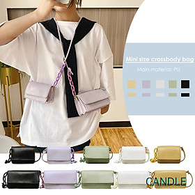 Túi Đeo Chéo Mini Da Pu Họa Tiết Thằn Lằn Phong Cách Retro