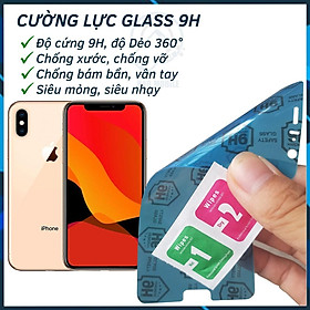 Dán cường lực dẻo nano dành cho iPhone XS