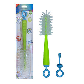 Cọ rửa bình sữa cho bé đầu silicone mềm - AM88404 Thái Lan.