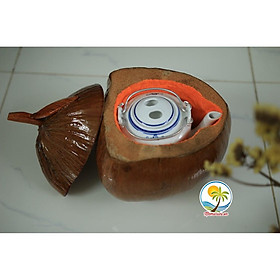 Mua Vỏ Giữ Ấm Bình Trà Bằng Vỏ Trái Dừa (Bình Trà Xưa) - Quà Tặng Lễ Tết / Trang Trí Handmade  Decor  Crafts Memories.vn