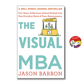 Sách - The Visual MBA by Jason Barron | Business / Management / Self Help / Ngoại văn Nhập khẩu