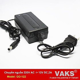 Bộ adapter chuyển nguồn điện từ 220V AC sang 12V DC 2A