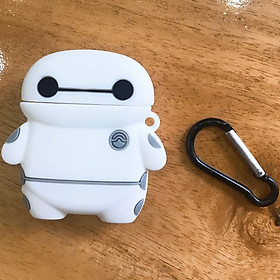 Mua Bao Case Silicon Cho Tai Nghe Apple AirPods 1 / AirPods 2 -  Hình Big Hero Trắng