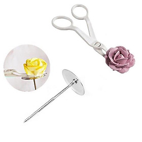 Mua Dù bắt bông kem inox 5cm  7.5cm