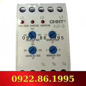 Mua HàngNeW Rơle bảo vệ điện áp 3 pha Chint XJ3-D mới