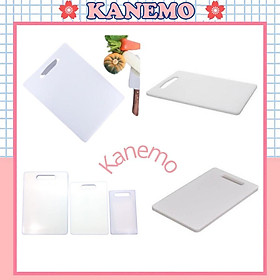 Mua Thớt nhựa trắng giày Kanemo vuông sạch khuẩn hết mùi rẻ bền đẹp không độc hại
