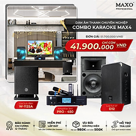 Mua Dàn Karaoke Gia Đình MAX4 - Hàng Chính Hãng