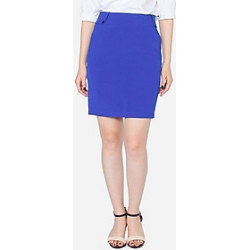 T25  Chân váy bút chì xanh coban tới gối  Hàng có sẵn   Lazadavn