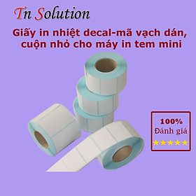 Mua Giấy in nhiệt   in tem nhãn mã vạch  decal dán dành cho dòng máy in nhiệt cầm tay mini