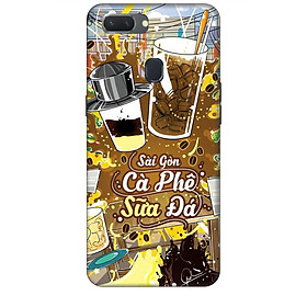 Ốp lưng dành cho điện thoại OPPO REALME 2 Hình Sài Gòn Cafe Sữa Đá - Hàng chính hãng