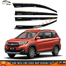 Vè che mưa ô tô suzuki xl7 ertiga chỉ inox