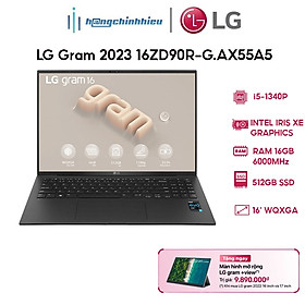 Hình ảnh Laptop LG Gram 2023 16ZD90R-G.AX55A5 (i5-1340P | 16GB | 512GB | 16') Hàng chính hãng