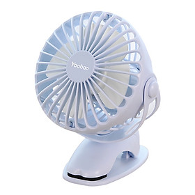Mua Quạt sạc mini xoay góc 720 độ  đế kẹp đa năng hoặc đặt bàn  với 4 nấc điều chỉnh gió YOOBAO F04 6400MAH