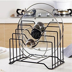 Mua Kệ  Giá Gác Vung Nồi Và Dao Kéo Đa Năng 4 Ngăn Tiện Lợi  Tiết Kiệm Diện Tích Để Bàn (Đen)