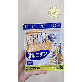 Thực phẩm bảo vệ sức khỏe viên uống bổ gan DHC Liver Esence + Ornithine 30 ngày ( hàng chính hãng, có tem phụ )