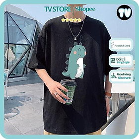 Áo Phông Nam Nữ TVSTORE Áo thun COOC in hình Unisex from rộng