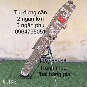 Túi đựng cần 2 ngăn cao cấp có chân tự động gấp sản phẩm tốt 68