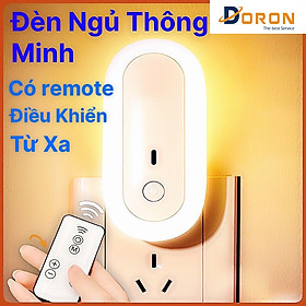 Đèn Ngủ Điều Khiển Từ Xa OVAL NIGHT LIGHT - Đèn Ngủ Thông Minh