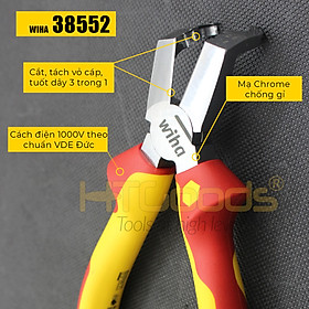 Mua Kìm tuốt dây điện 170 mm cách điện model 38552