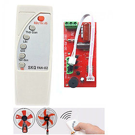 Mua Bộ điều khiển từ xa cho quạt bàn quạt treo tường TIẾNG VIỆT Mạch đỏ CÓ CẦU CHÌ CHÓNG QUÁ TẢI mạch quạt điều khiển từ xa CÓ SƠ ĐỒ ĐẤU NỐI