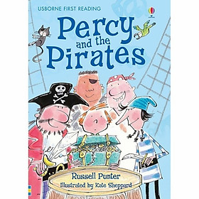 Download sách [Hàng thanh lý miễn đổi trả] Usborne First Reading Level Four: Percy and the Pirates