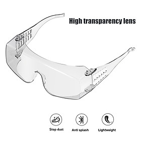 Safety Glasses Wind-Proof Protective Glasses Eye Protection Transparent Goggles Eyewear Eye Protector for Men & Women