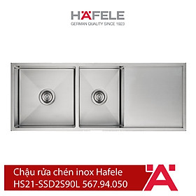 Mua Chậu rửa chén inox Hafele HS21-SSD2S90L