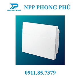 Mua Tủ điện âm tường - mặt phẳng trắng KT: 2/4 - 3/6 - 4/8 - 8/12 BRENNA