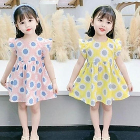váy hoa mặt trời bé con