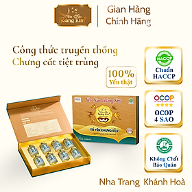 Hộp Quà Tổ Yến Chưng Ăn Kiêng (8 hũ x 70ml)