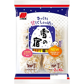 Bánh gạo tuyết Sanko Yukinoyado 10 gói x 2 cái